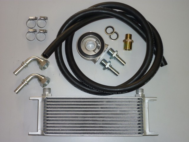 Kit radiateur d'huile Pro - 16 rangées - Matrice 235mm