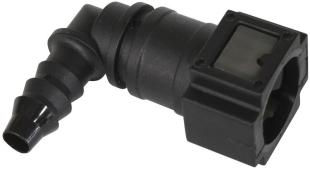 Adaptateur EFI  femelle pour tube 7.93mm (5/16)// accroche tuyau  8mm