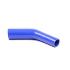 Reducteur silicone  45°  bras de  100 mm - Couleur bleu ou noir -Températures: -50°c à + 180°c